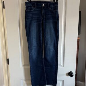 White House Black Market Dark Blue Boot Cut Jeans